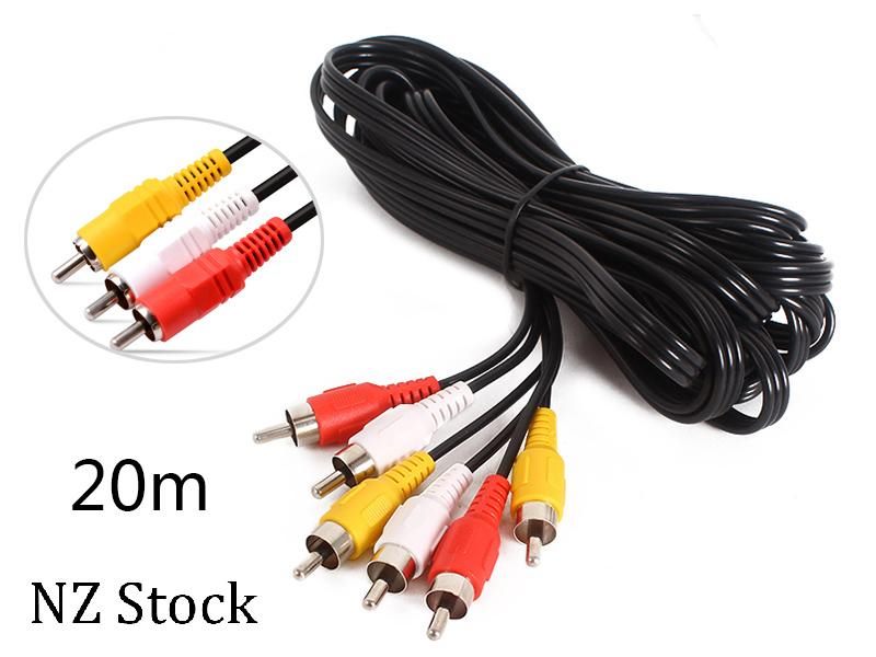 3 RCA Audio Video Cable