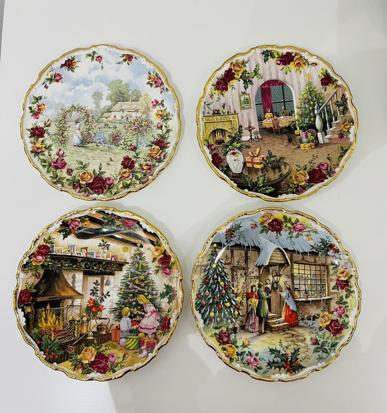 Porcelain Plates and Tables
