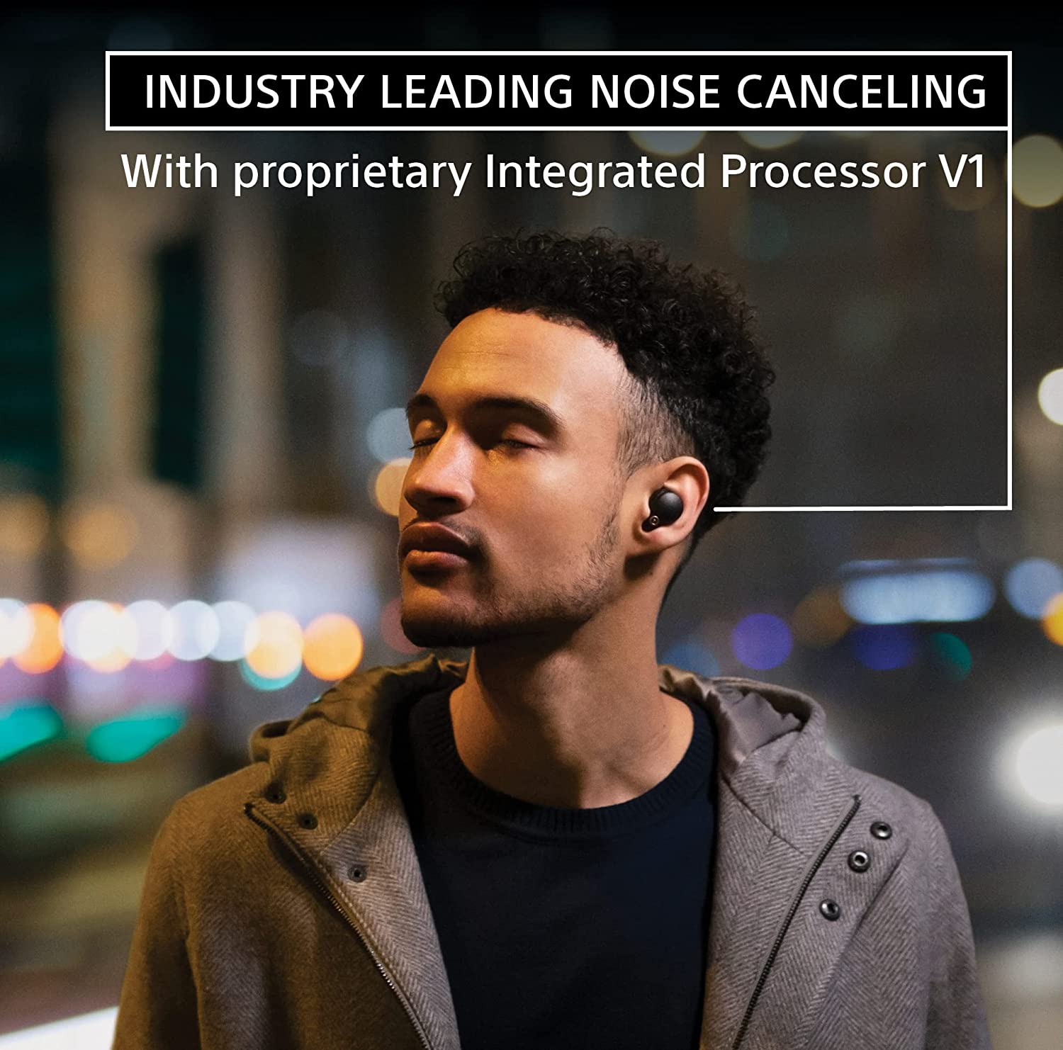 Sony WF-1000XM4 Industry Leading Noise Canceling Wireless Earbud