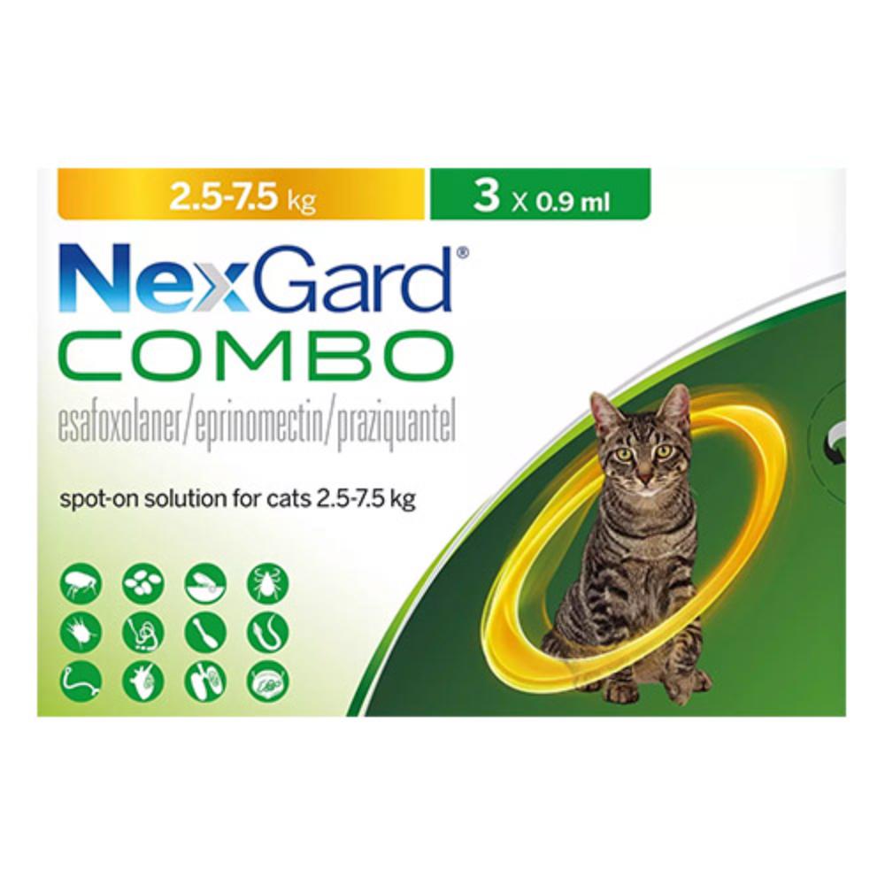NexGard Combo For Cats 5.5lbs – 16.5lbs