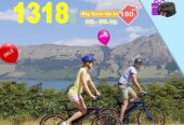 TESGO Electric Bike for Adults Carbon Fiber 500W 80KM Range