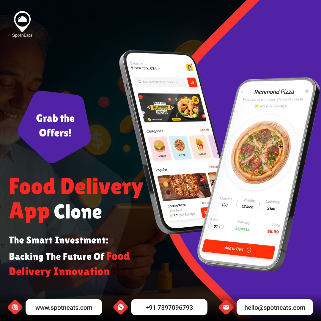 Get an All-in-One Food Delivery Software from SpotnEats for Success
