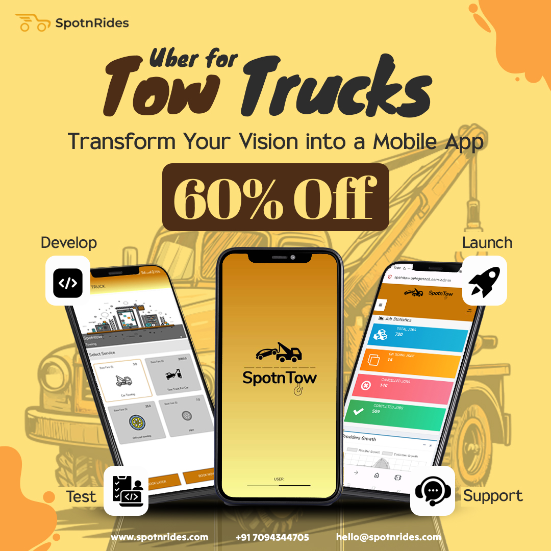 Optimize Your Towing Operations With A Tailored Roadside Assistance App
