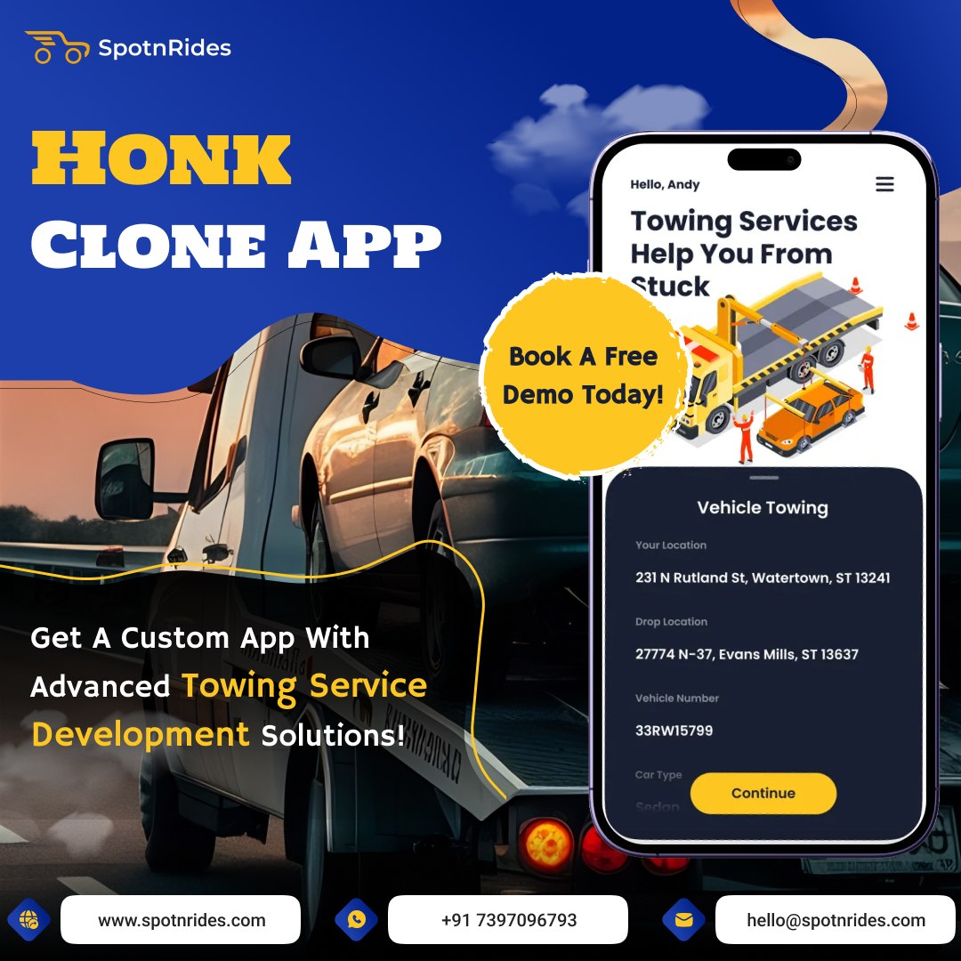 Optimize Your Towing Operations With A Tailored Roadside Assistance App