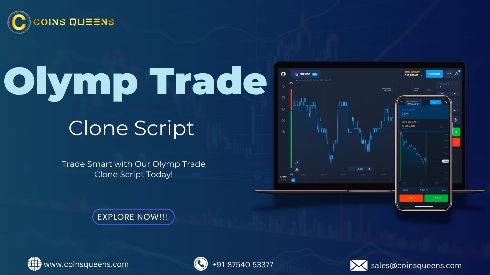 Start a Feature-Rich Trading Platform with Olymp Trade Clone Script