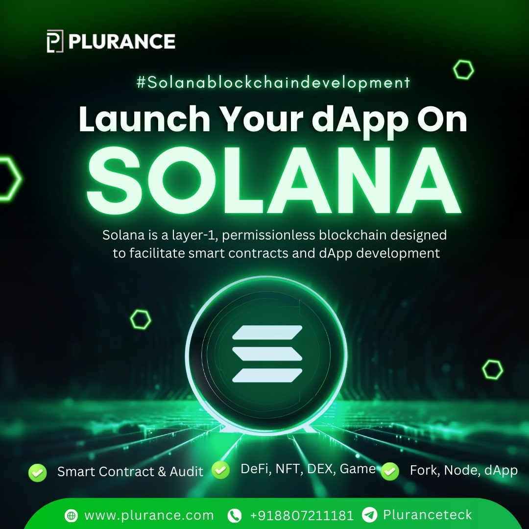 Build Scalable dApps on Solana with our Blockchain Development Services