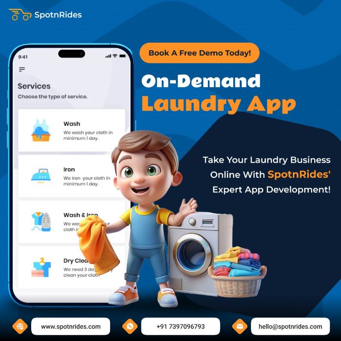 3 Powerful Panels, 1 App – All-in-One Laundry App Solution!