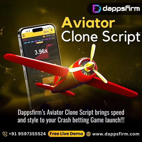 Win the Crash Game Market with Dappsfirm’s Aviator Clone Script