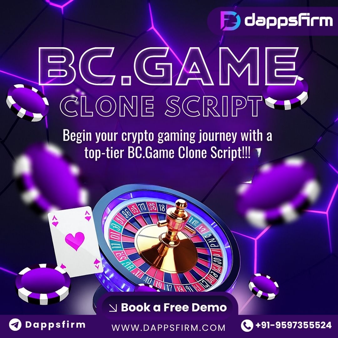 Dappsfirm Delivers Custom BC.Game Clone Software for Smart Entrepreneurs